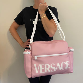 Versace Kids Logo-print Changing Bag