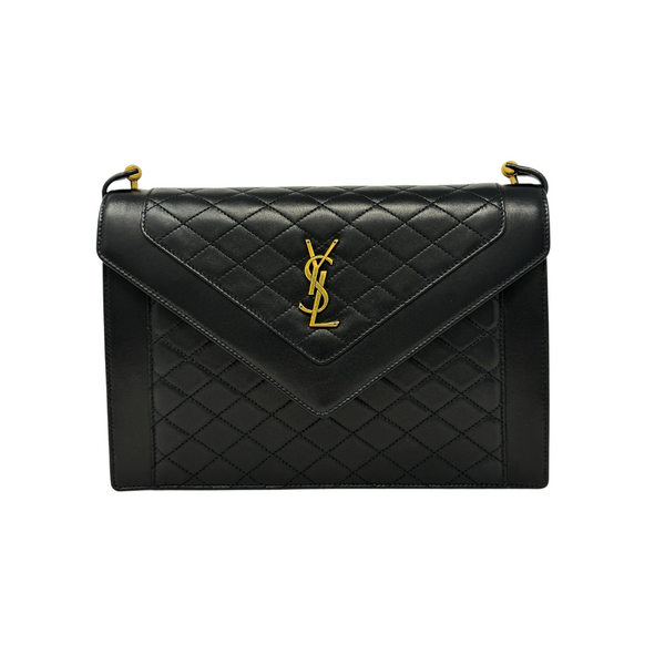 Saint Laurent Gaby Quilted Leather Shoulder Bag – Luxie Club