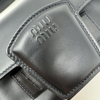 Miu Miu Penny Leather Shoulder Bag