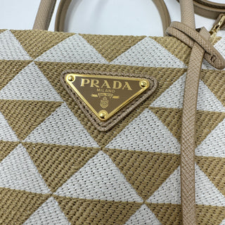 Prada Symbole Mini Box Tote Bag