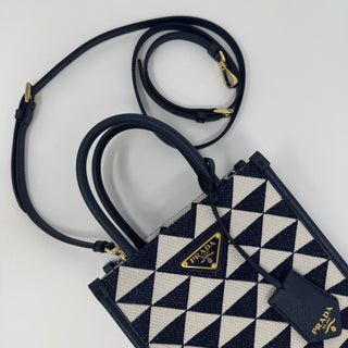 Prada Symbole Mini Box Tote Bag