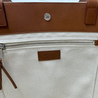 inside of Saint Laurent Rive Gauche Tote Bag