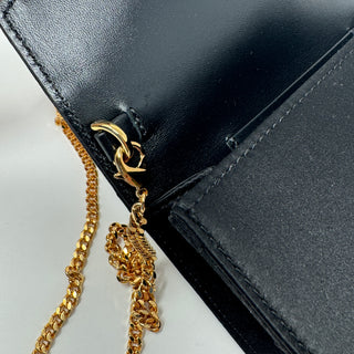 Versace Virtus Satin Mini Chain Bag