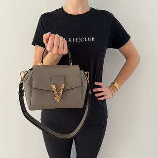 Versace Virtus Top Handle Bag