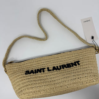 Saint Laurent Le Raffia Shoulder Bag