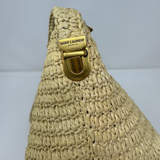 Saint Laurent Le Raffia Shoulder Bag
