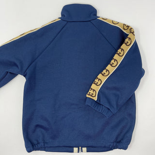 Gucci Boys Technical Jersey 'GG' Trim Zip Up Top